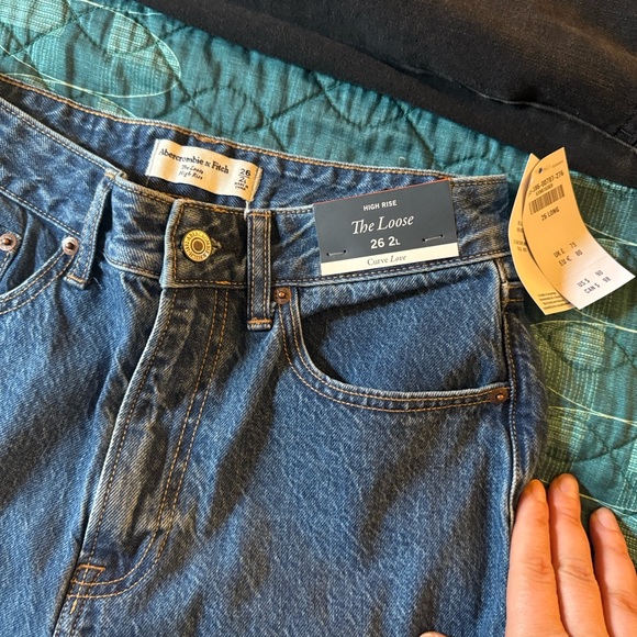 Abercrombie & Fitch Denim - Abercrombie & Fitch High Rise Blue Jeans